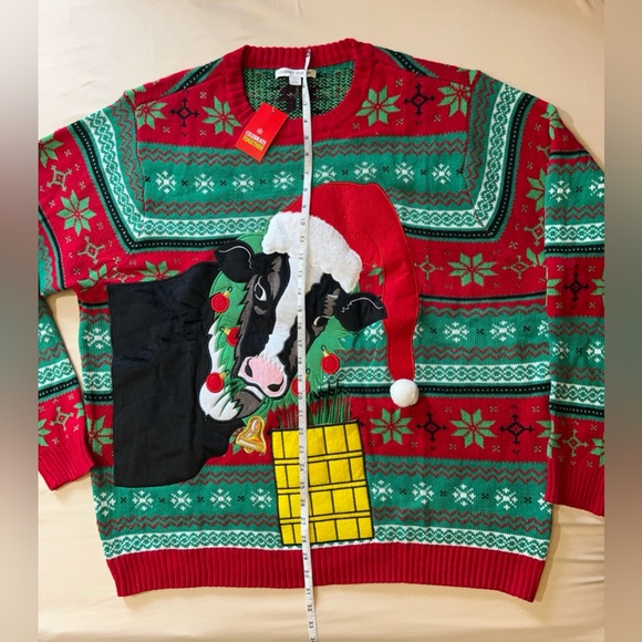 Brand new of CELEBRATE TOGETHER Womens Ugly Christmas Sweater - Picture 3 of 5